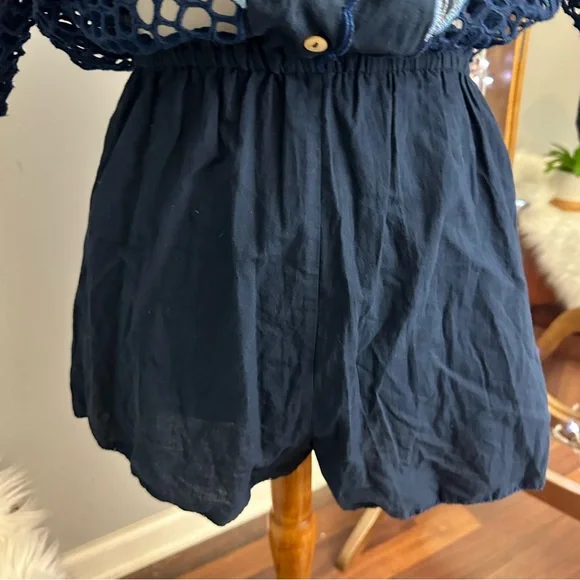 •nwt• ✨rare✨ Chasing Unicorns Lace Embroidered Romper - Picture 5 of 10